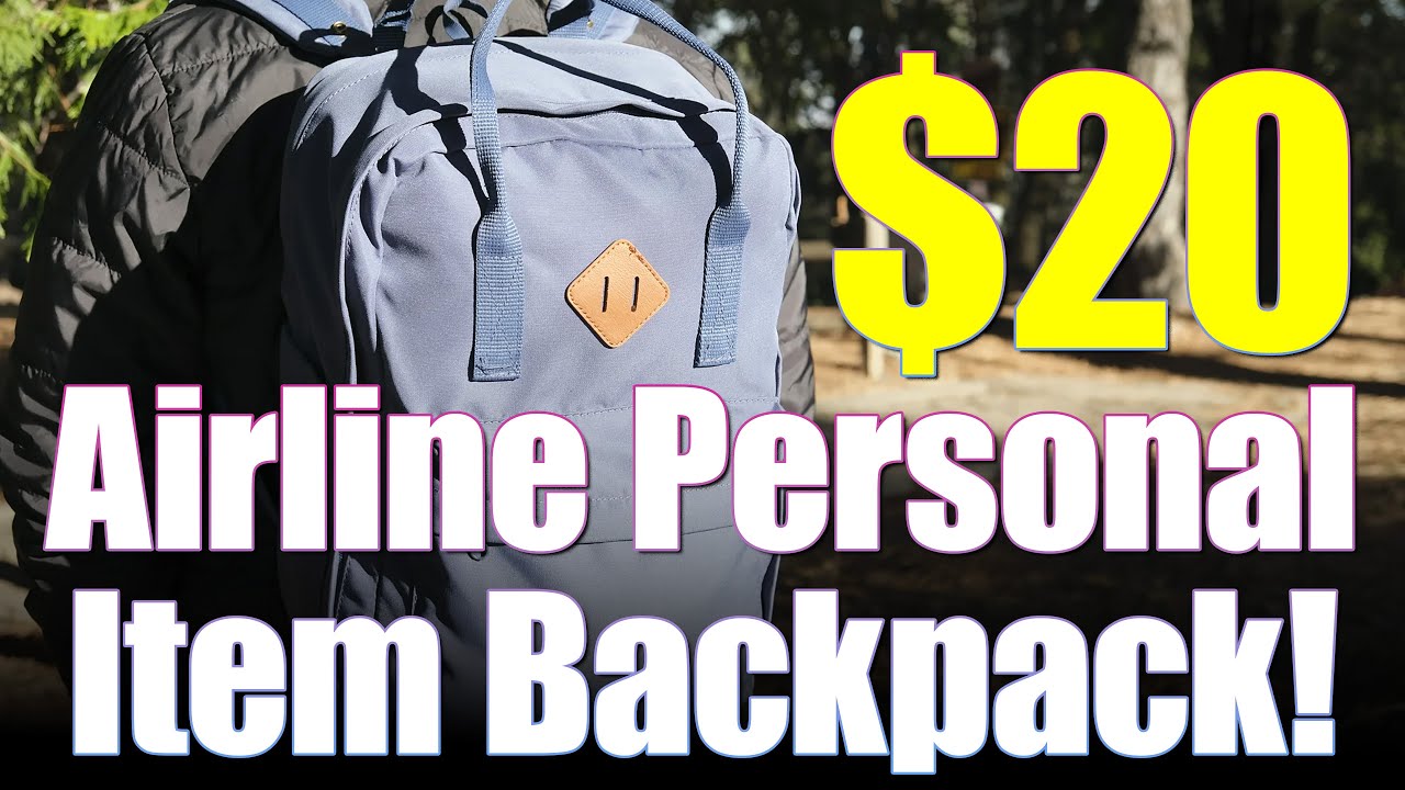 $20 Airline Personal Item Backpack/Bag!