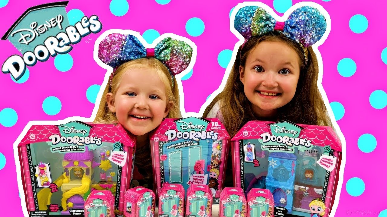 DISNEY DOORABLES HAUL | Multi peek | Stackable Playsets | Mini peek Unboxing