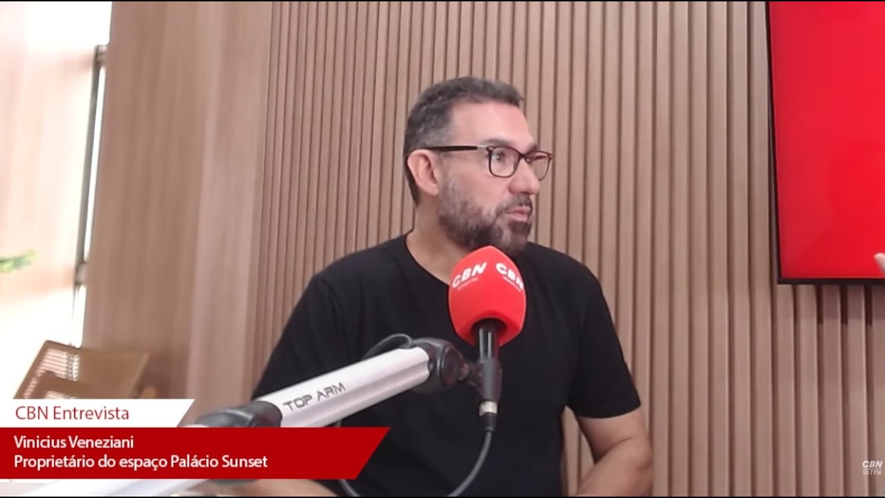 CBN VALE 1ª Edição: Vinicius Veneziani (Palácio Sunset) e Fernando Santos (Receita Federal)