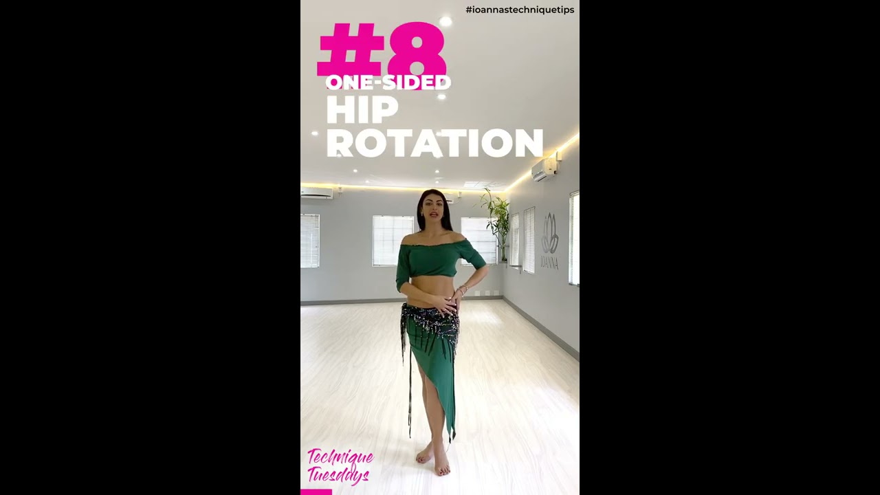 Ioanna's Belly Dance Technique Tips — Episode 8: One Side Hip Circle