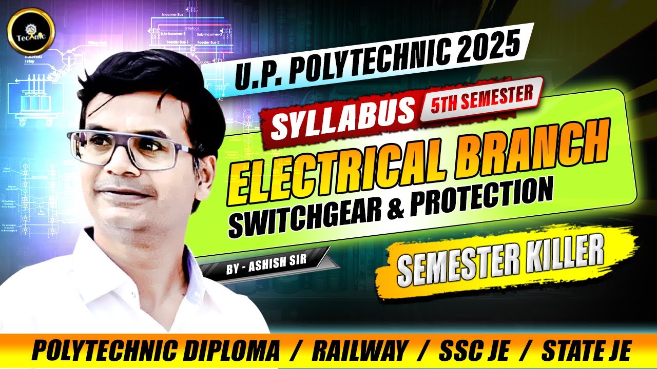 Switchgear and Protection UPBTE 5th Semester New Syllabus | #Polytechnic 5th Semester 2025