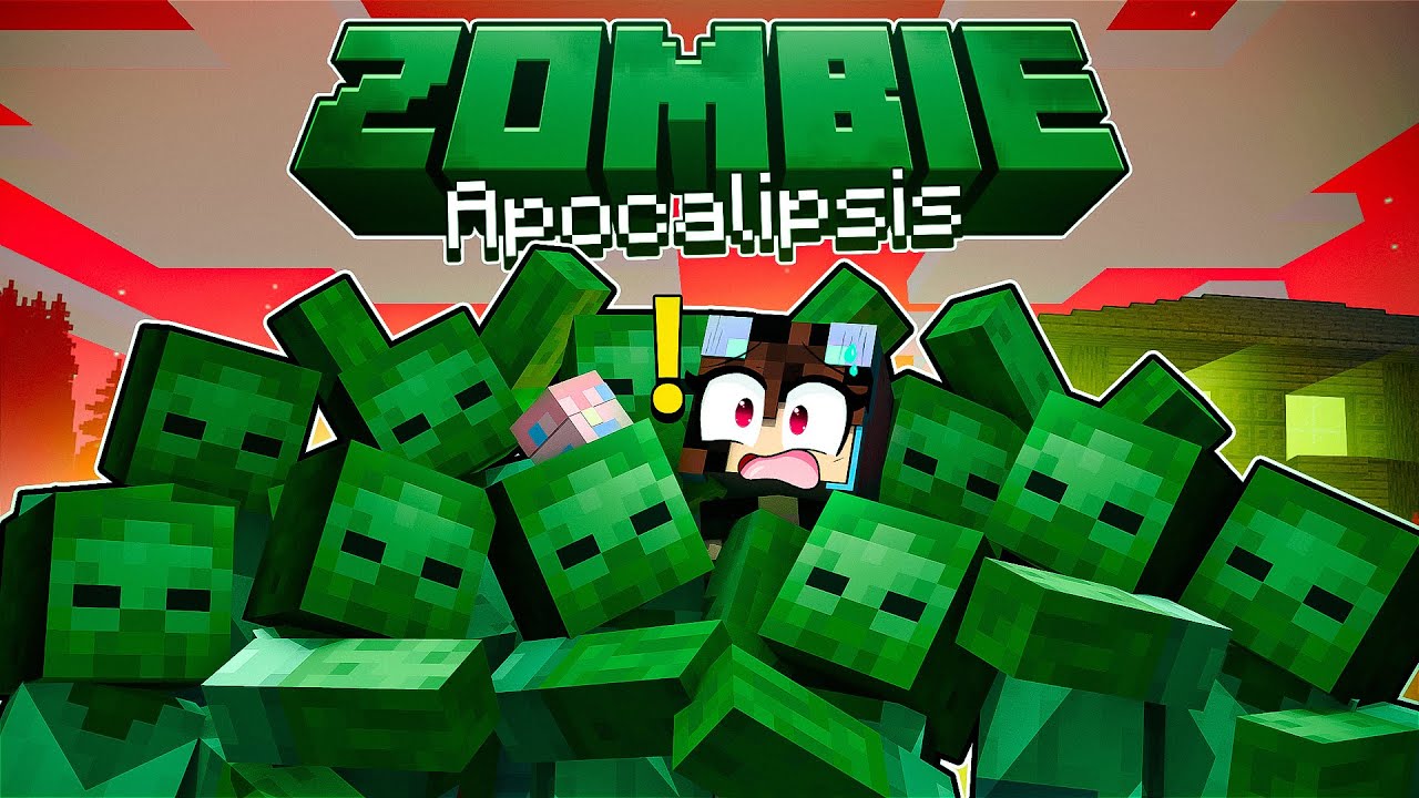 PUEDES SOBREVIVIR A UN APOCALIPSIS ZOMBIE? 😱 En Minecraft Hardcore 😅 Sandra Cires Play
