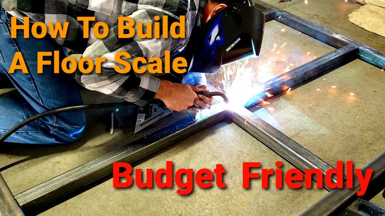 How to build a floor scale, budget friendly