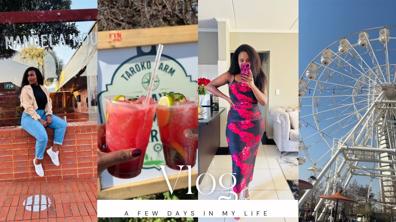 Vlog | Kwa Mai Mai + Nelson Mandela house + Soweto towers + Fourways farmers market + Fun Park