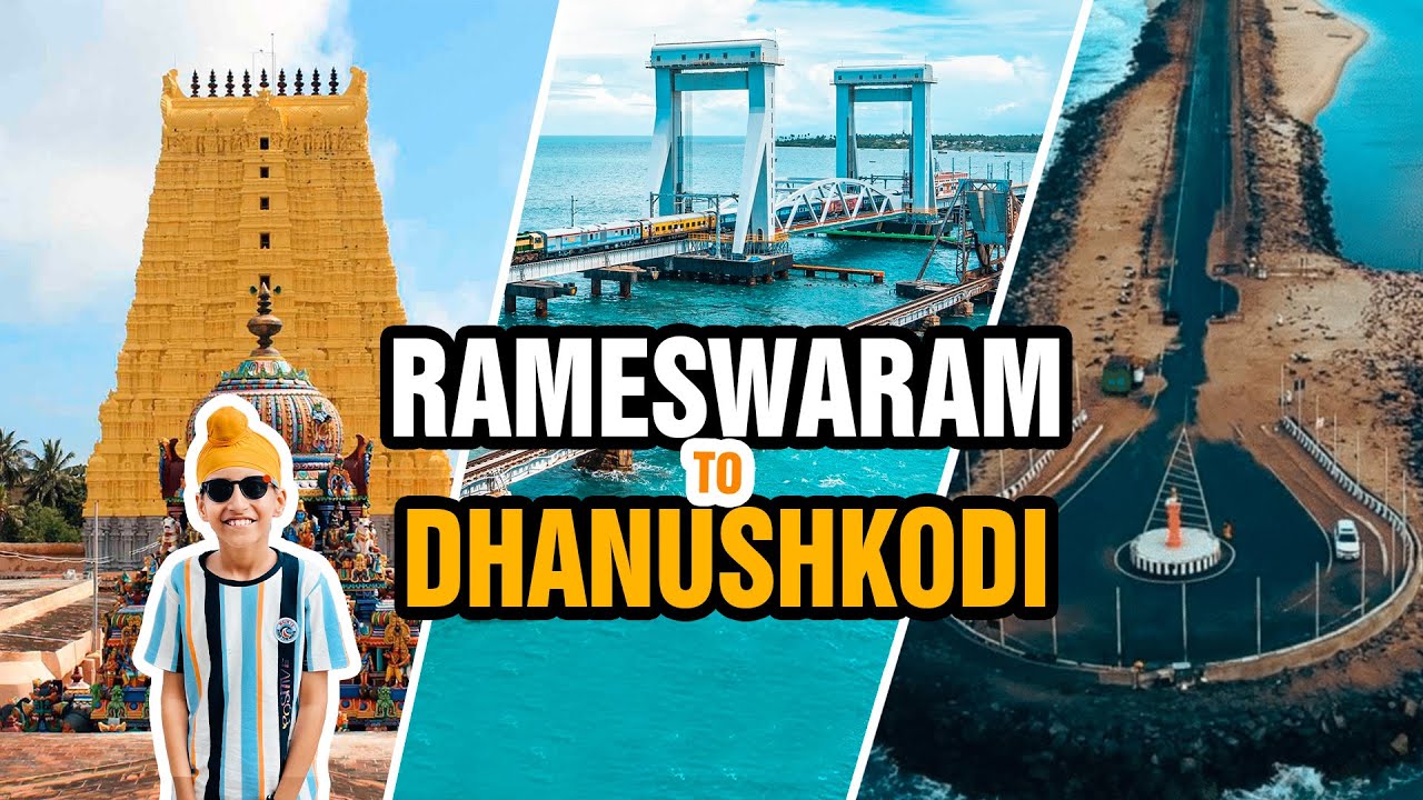 Punjab to last land of india Rameswaram - Dhanushkodi | Sri Lanka Just 20Km  Epi-9   #sahibdeepvlog 