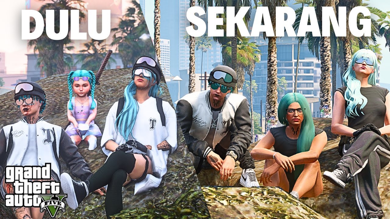 PERTEMUAN MENGHARUKAN !! KELUARGA KAMEK KEMBALI !! GTA 5 ROLEPLAY