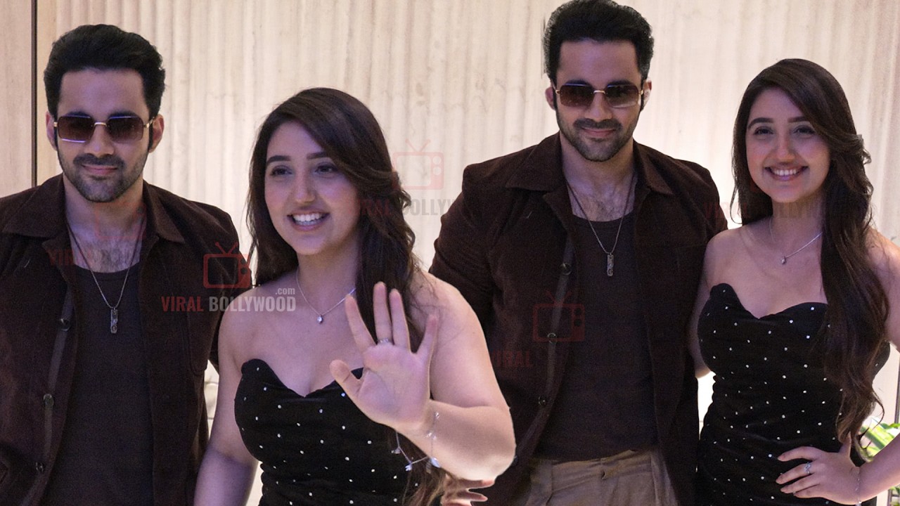 Ashnoor Kaur Meets Abhishek Bajaj | ‘Sharmana’ Song Launch Moments