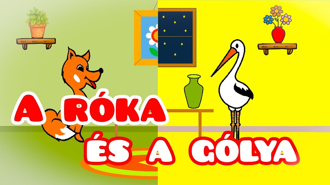 A r&oacute;ka &eacute;s a g&oacute;lya - tanuls&aacute;gos mese gyerekeknek