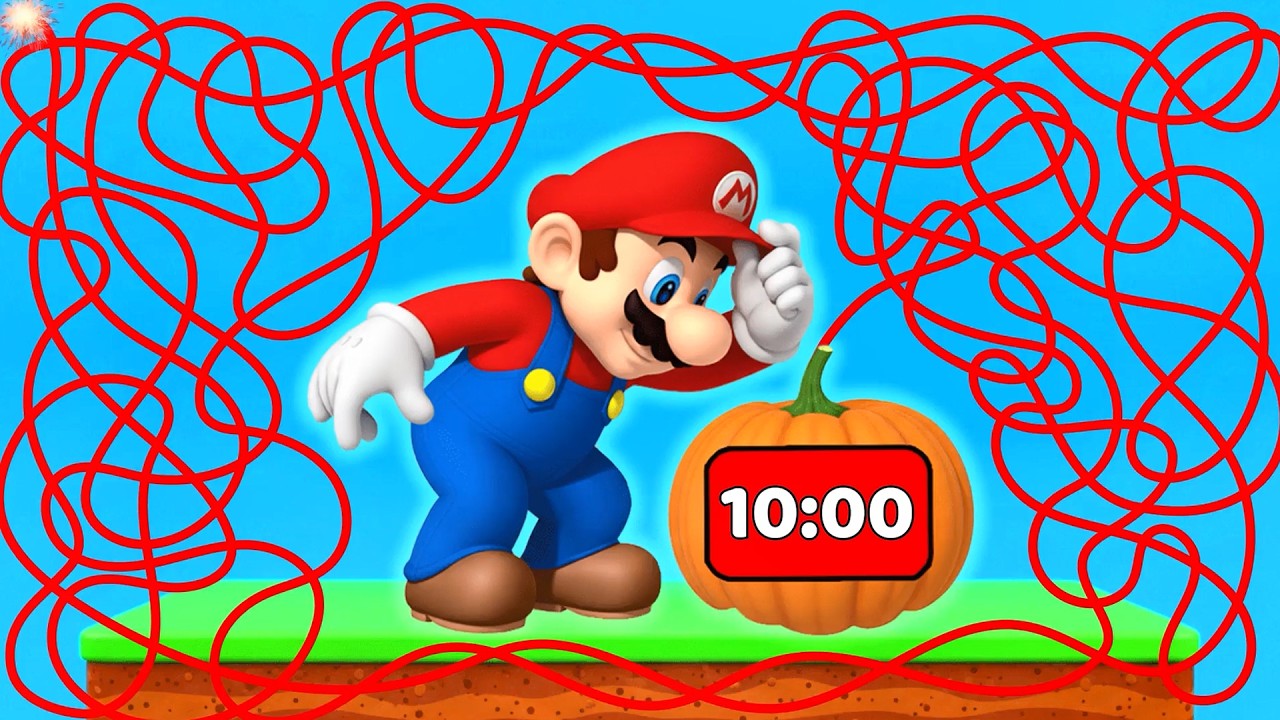 10 Minute Timer 💥 | Super Mario Galaxy Timer Bomb | Epic Countdown Surprise!