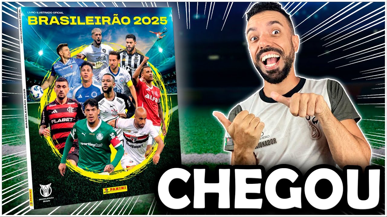 TUDO QUE VOCÊ PRECISA SABER SOBRE o ÁLBUM do BRASILEIRÃO 2025 da Panini