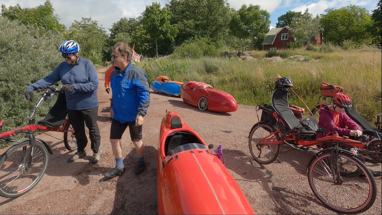 LOWRIDE 2020 ÅLAND DAY5 with velomobile