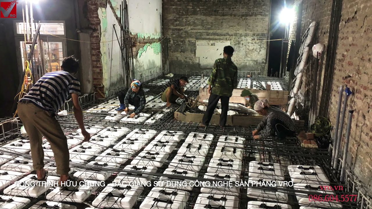 C&ocirc;ng tr&igrave;nh Hữu Chung - Bắc Giang sử dụng c&ocirc;ng nghệ S&agrave;n VRO