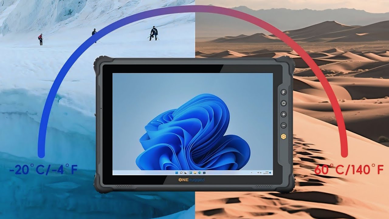 ONERugged M10J Tablet Review | Tough Windows 11 Tablet with Honeywell Scanner!