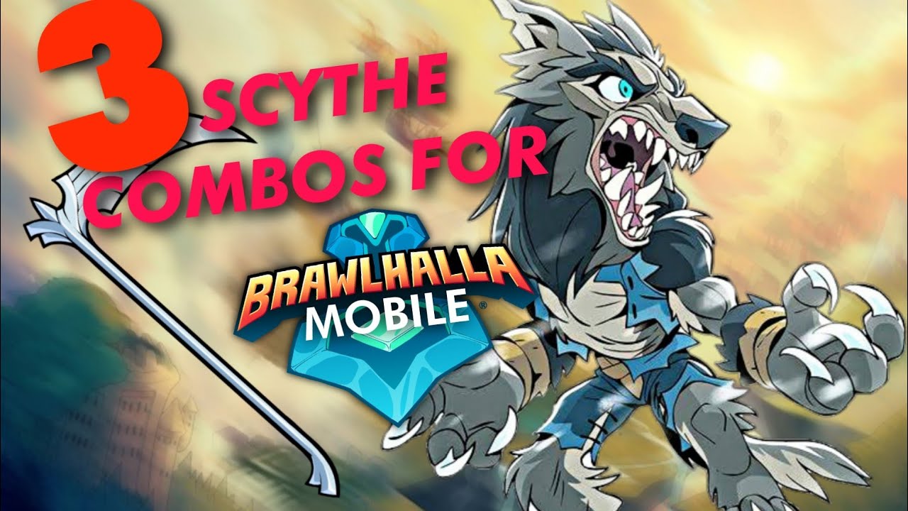 3 EASY SCYTHE COMBOS YOU CAN DO ON MOBILE - Brawlhalla Mobile