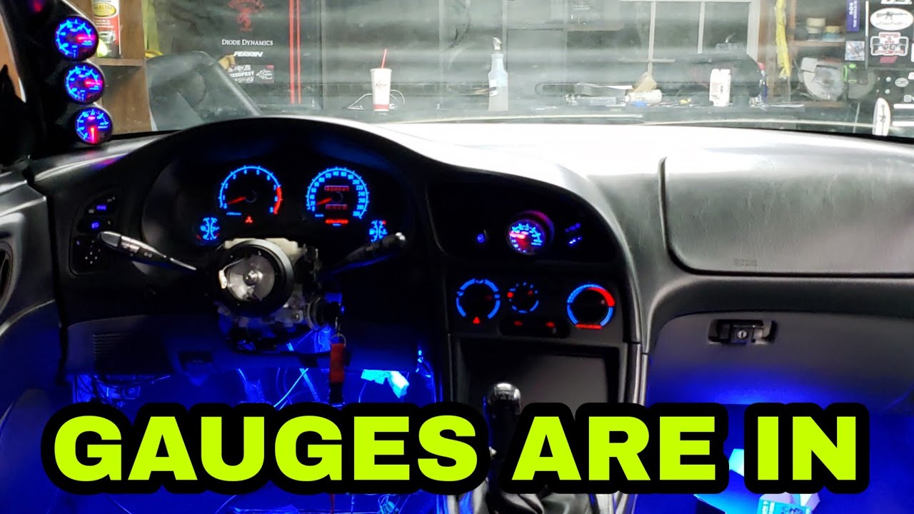 Eclipse GSX Interior Gauges & Wheel Hub Installed (Ep.9)