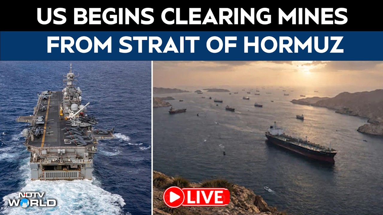 US Iran Ceasefire LIVE | Pakistan Peace Talks LIVE Updates | US Begins Clearing Mines From Hormuz