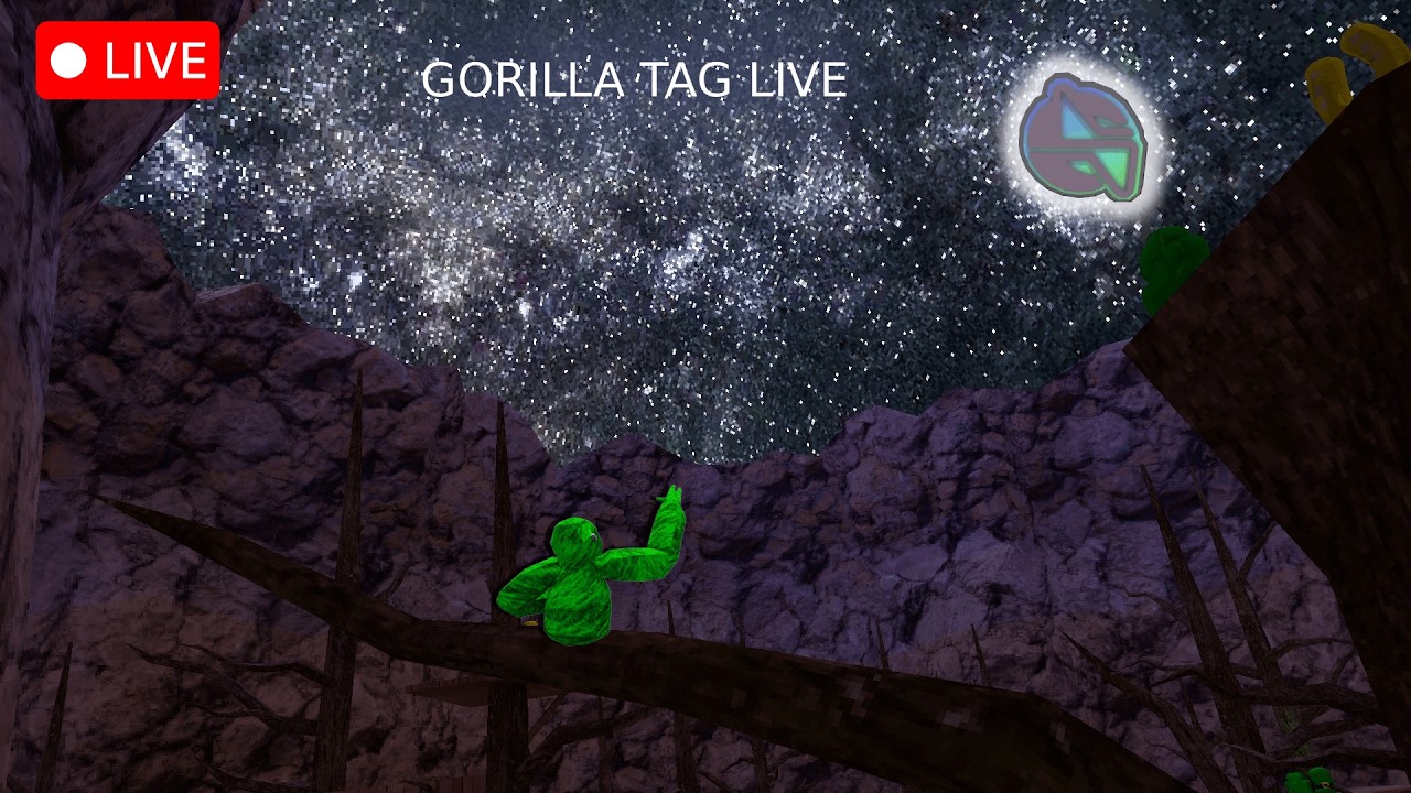 🔴Gorilla Tag Fan Lobby and Minigames | LIVE 🔴 #gorillatag #live shorts