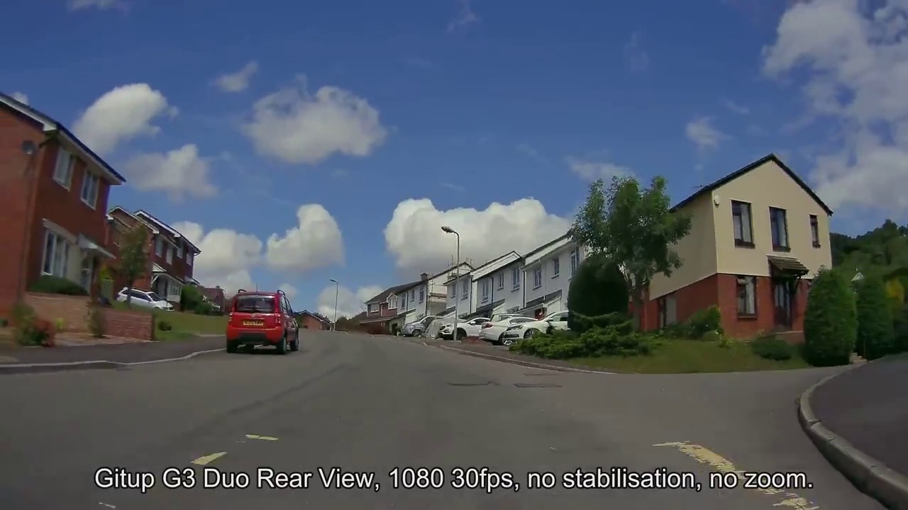 Gitup G3 Duo Action Camera, Gyro Stabilisation Test