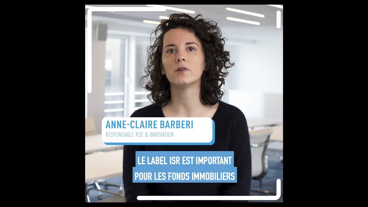 Le Label ISR s'ouvre aux fonds immobiliers - L'interview d'Anne-Claire Barberi