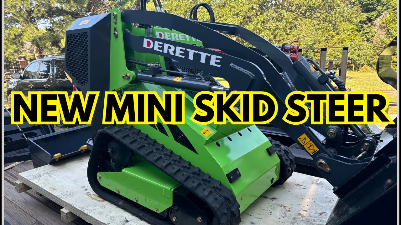 Arrived From China!!  Uncrating & Testing My New Mini Skid Steer