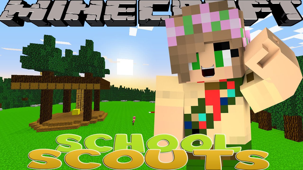 Minecraft School Scouts - LITTLE KELLY JOIN THE SCHOOL SCOUTS!!