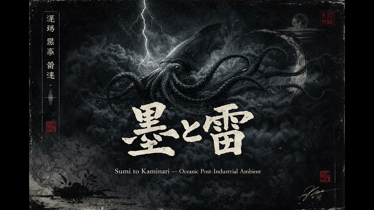 墨と雷 (Sumi to Kaminari) — Oceanic Post-Industrial Ambient Album