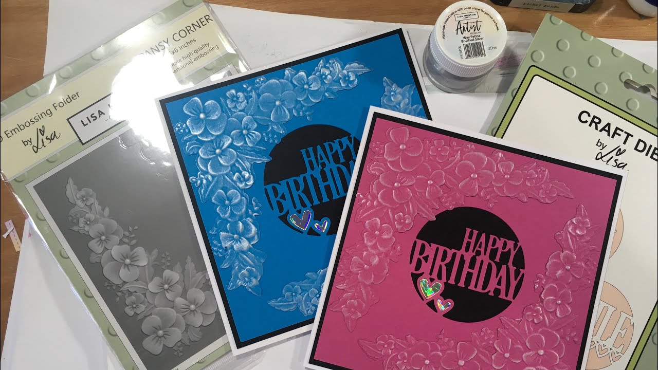 Pansy Corner card