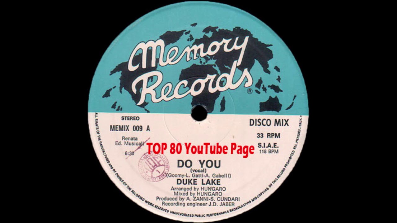 Duke Lake - Do You (Vocal Extended Version)