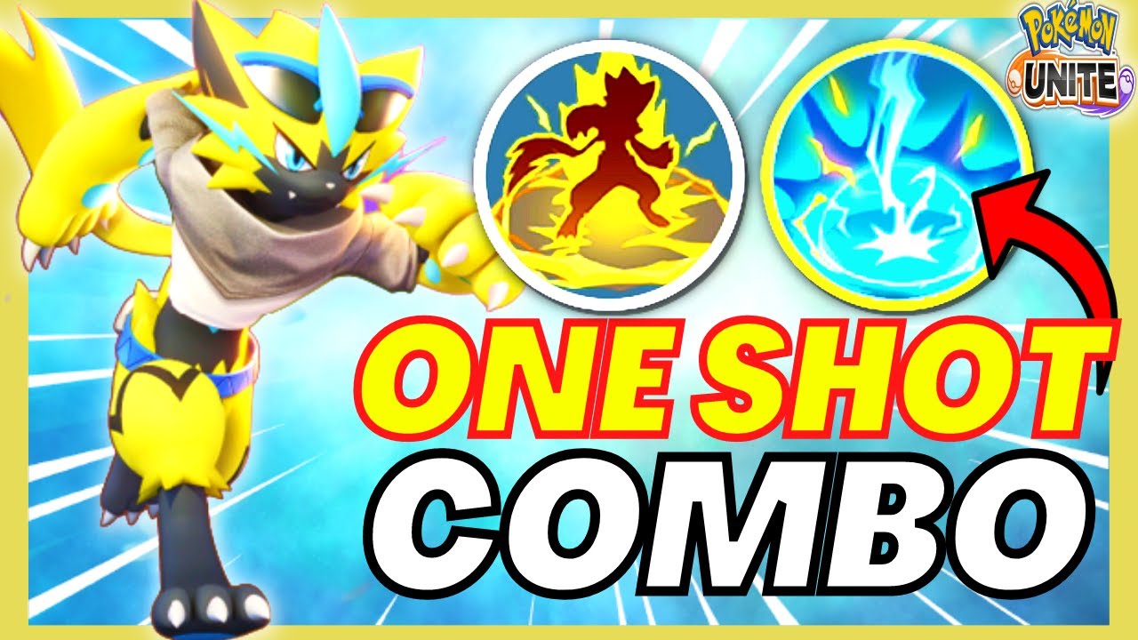 Is The Zeraora ONE SHOT Build Still GOOD?! Discharge Build (Pokemon Unite)