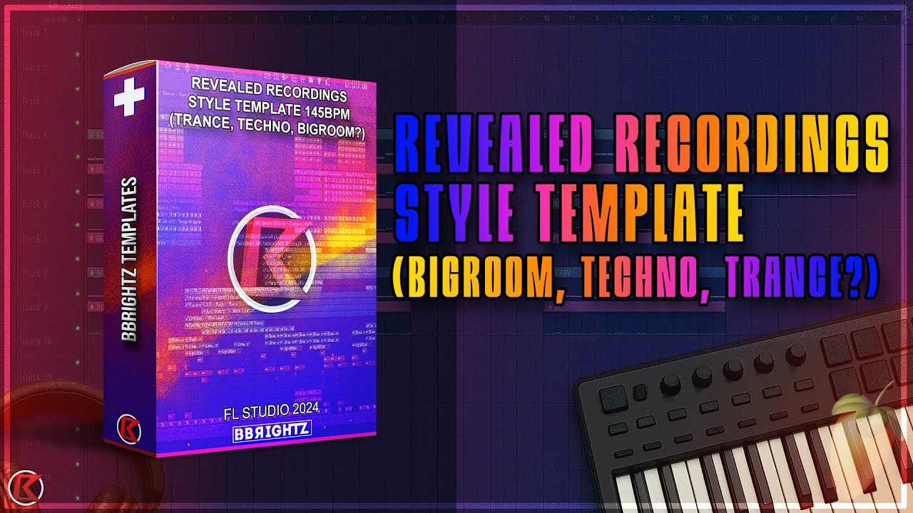 Revealed Recordings Style | FL Studio 24 Template | 2025