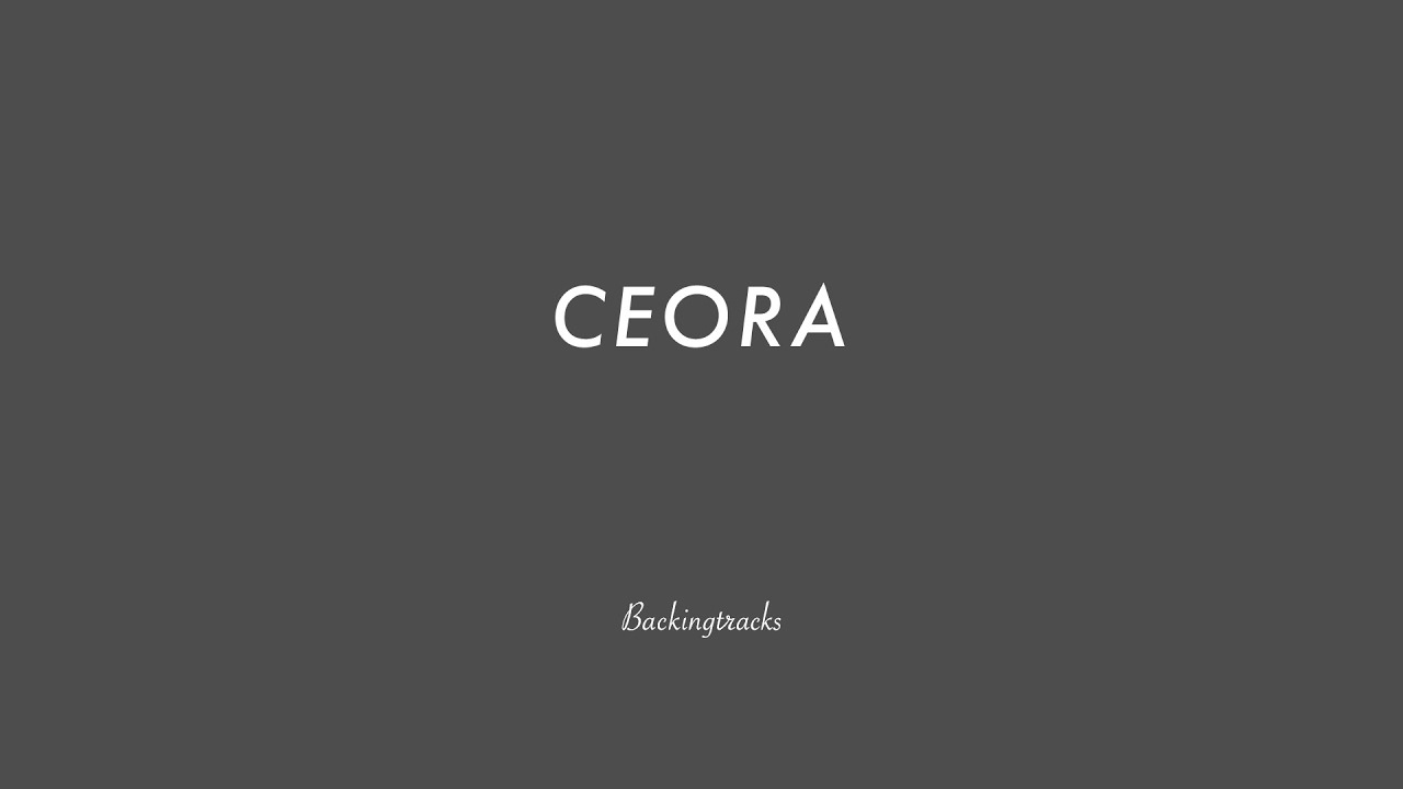 Ceora chord progression - Jazz Backing Track Play Along The Real Book