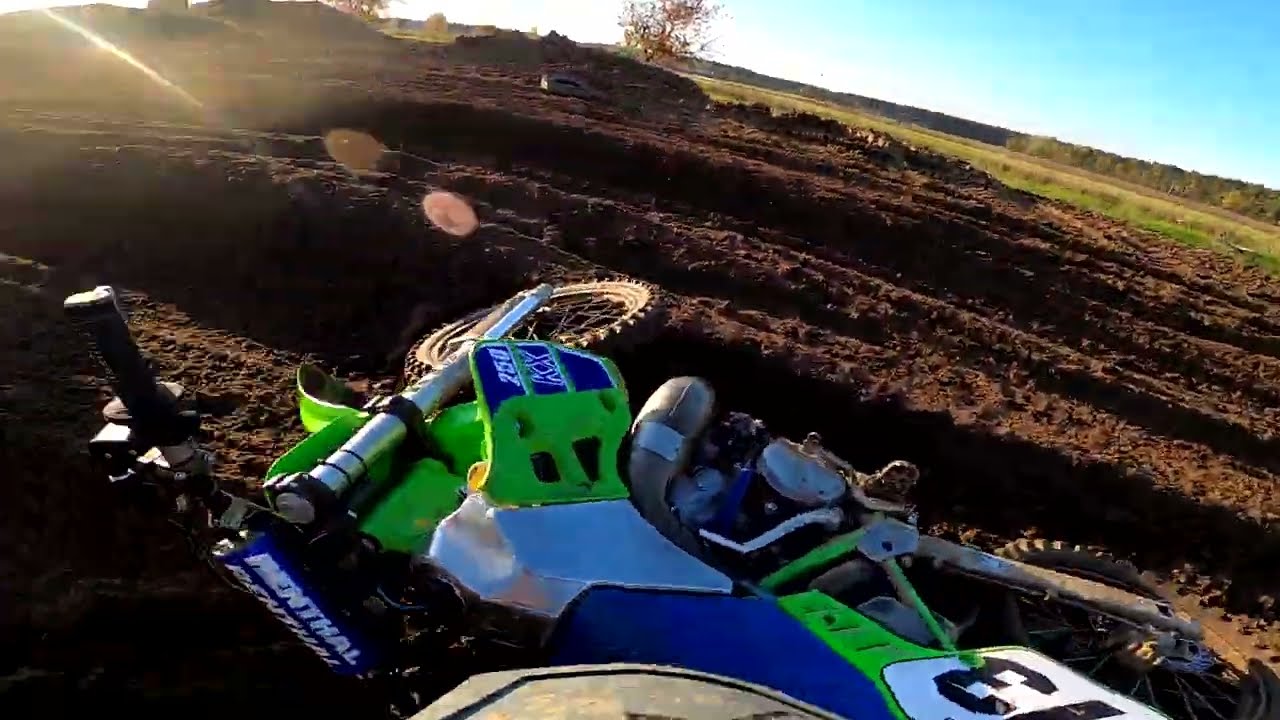 Mx Wehnsdorf  Lauf 2 - Kawasaki KX250 1989