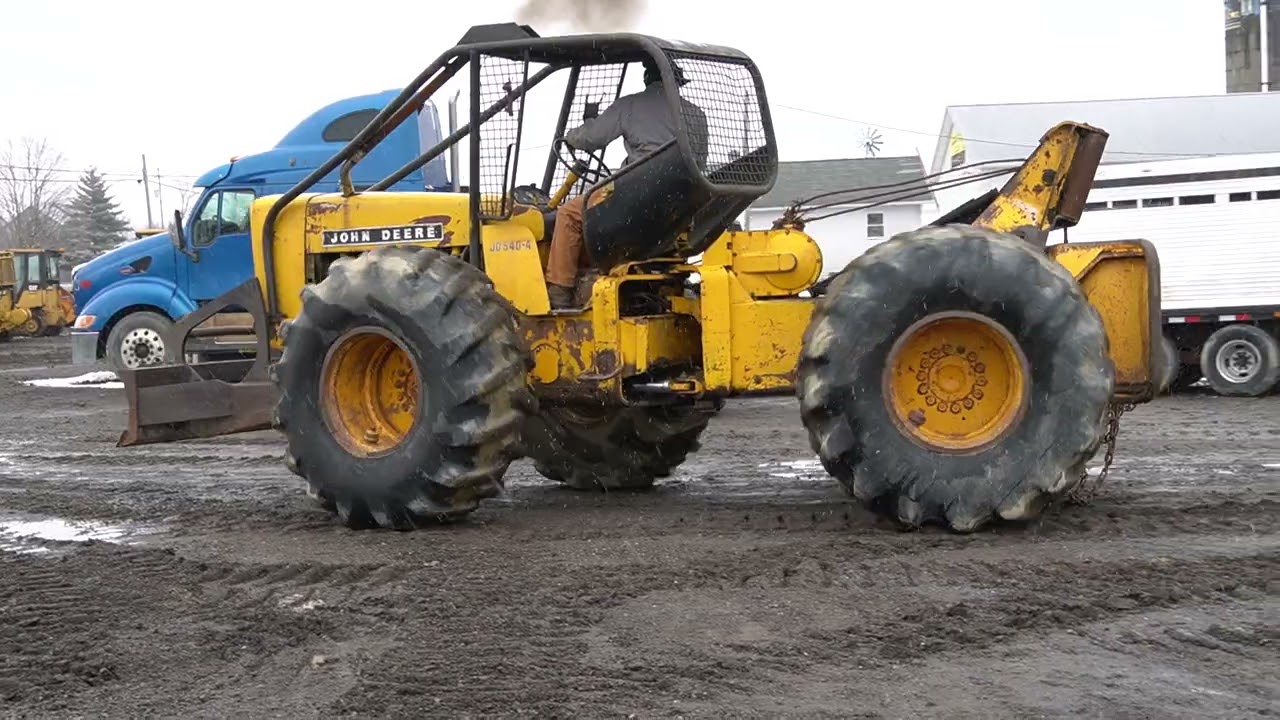 #1351 - John Deere 540 AD Skidder for sale