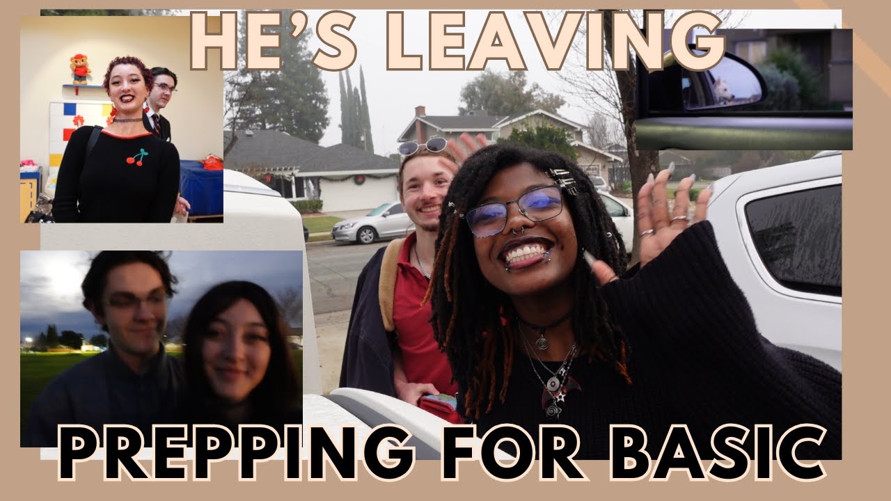 He Leaves for the Coast Guard | VLOG | Mall, Friends, Food