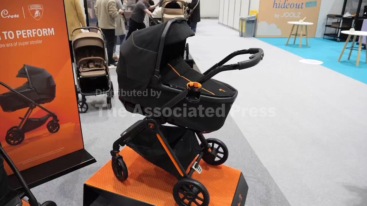 $5,300 Lamborghini stroller for parents in the fast lane