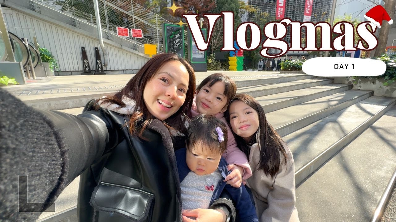 Tokyo Vlogmas 🎄✨: Shibuya Crossing and shopping in Omotesando & Harajuku!