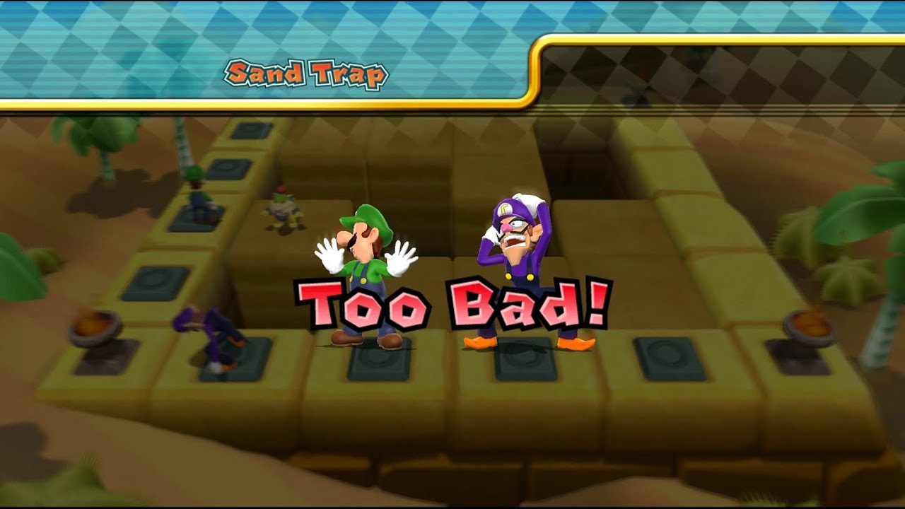 Mario Party 9 Bob-omb Factory - Waluigi, Luigi, Peach, Kamek (Master Difficulty) #36