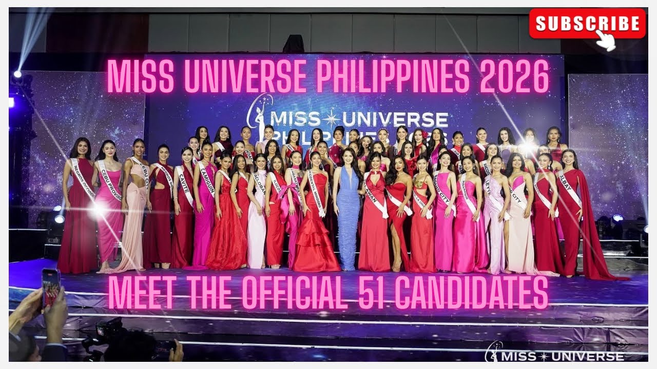Miss Universe Philippines 2026 | Meet All 51 Official Candidates (Full Introduction)