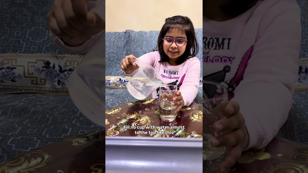 Easy Science Experiment:Cool light refraction