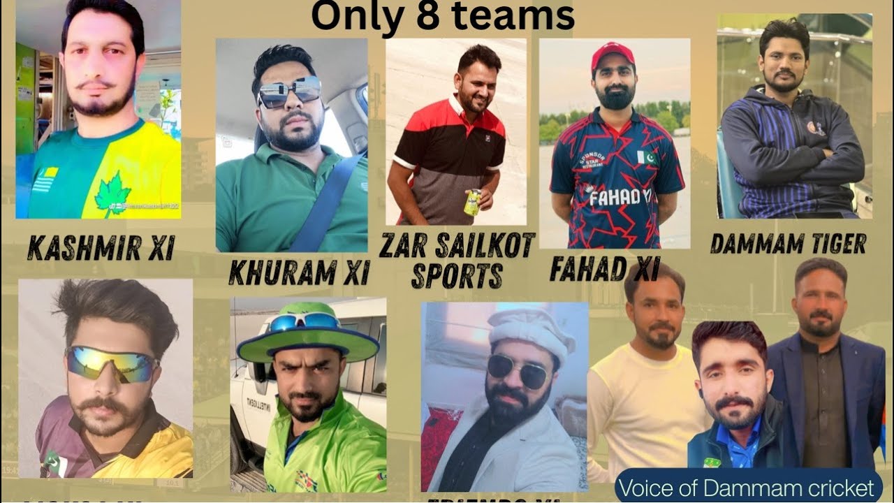 AL KHOUDRY  CRICKET TOURNAMENT 2026 .Live from Dammam saudi Arabia
