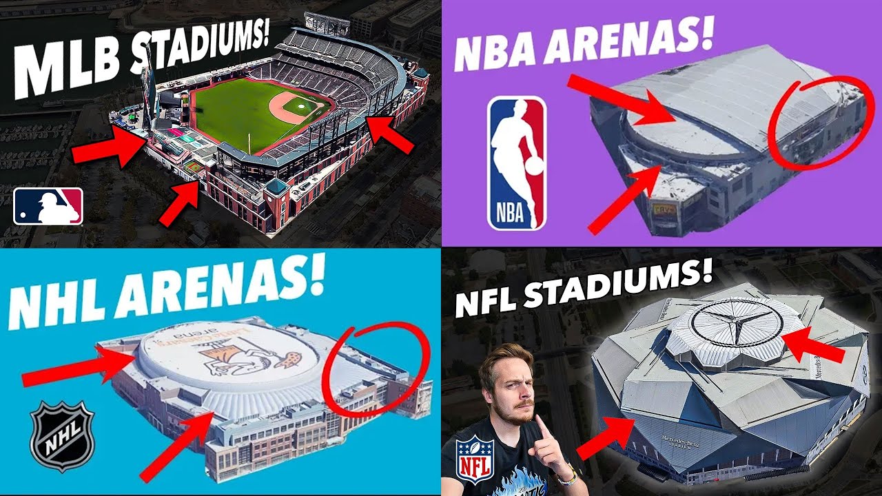 Critiquing EVERY MAJOR US SPORTS STADIUM (Supercut)