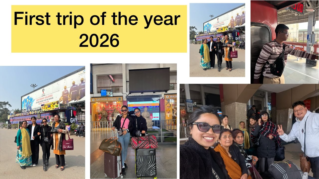 First trips of the year || family 🥰 || part -1 || @SherilinKhongwarchannel 