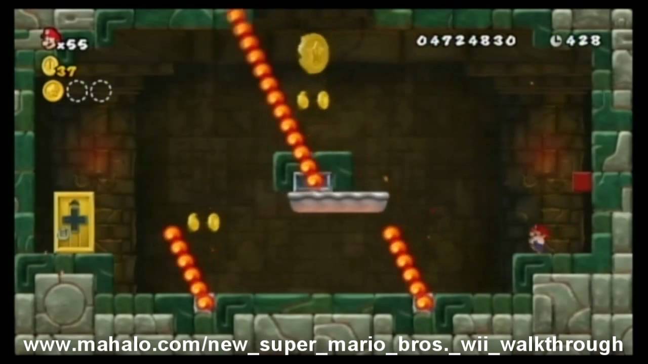 New Super Mario Bros. Wii Walkthrough - World 8 - Tower