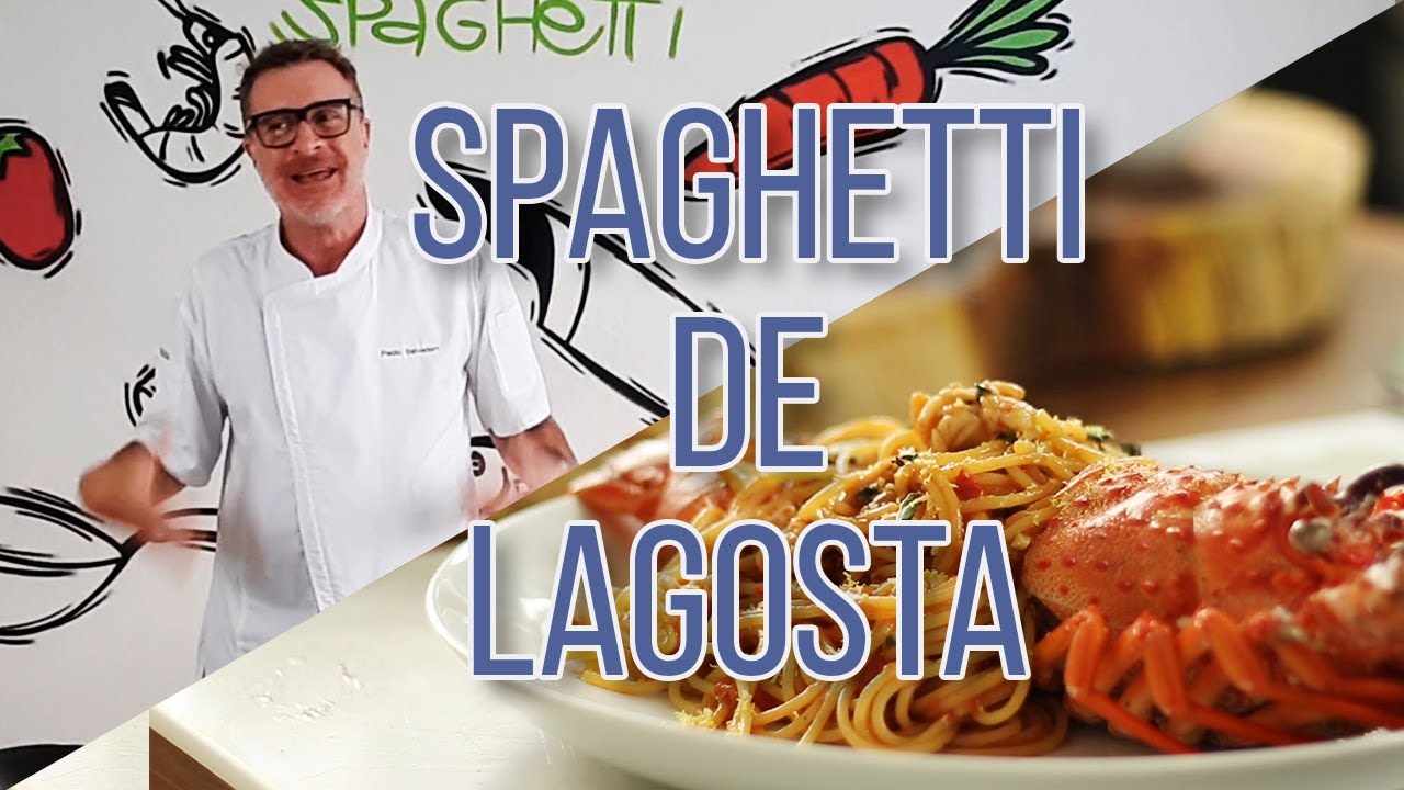 Receita de Spaghetti com Lagosta