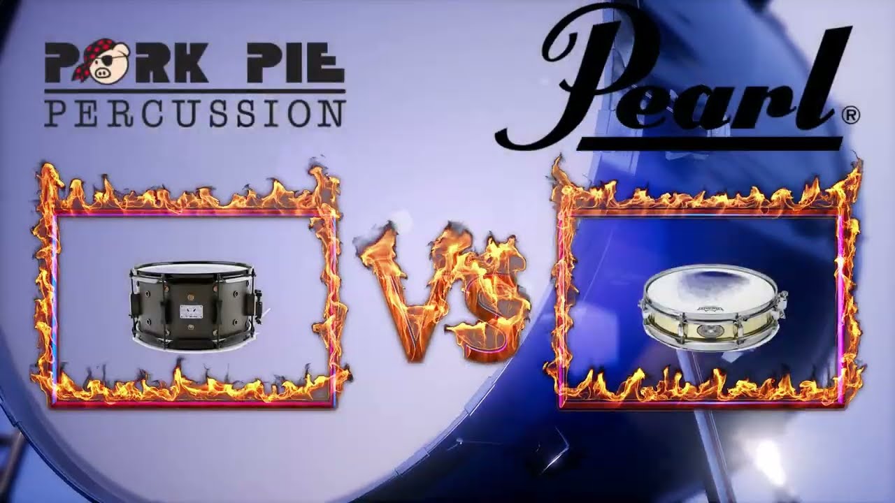 Snare Drum Challenge: Pork Pie Little Squealer vs Pearl Piccolo Snare