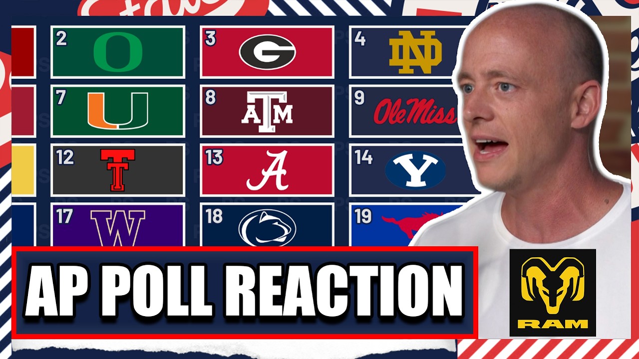 AP Poll Preseason...MOST Overrated & Underrated Teams - Josh Pate's College Football Show