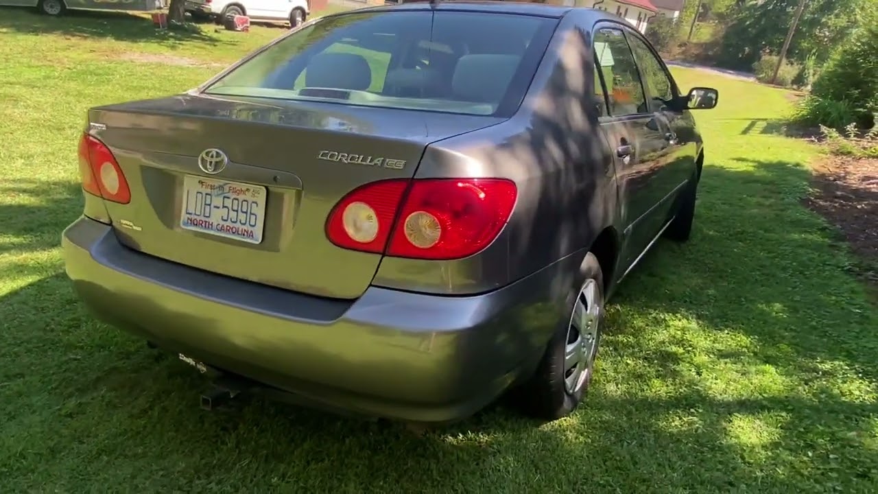 Toyota Corolla 2007 millas 116000 título limpio muy económico en gasolina muy limpio $8000 NC