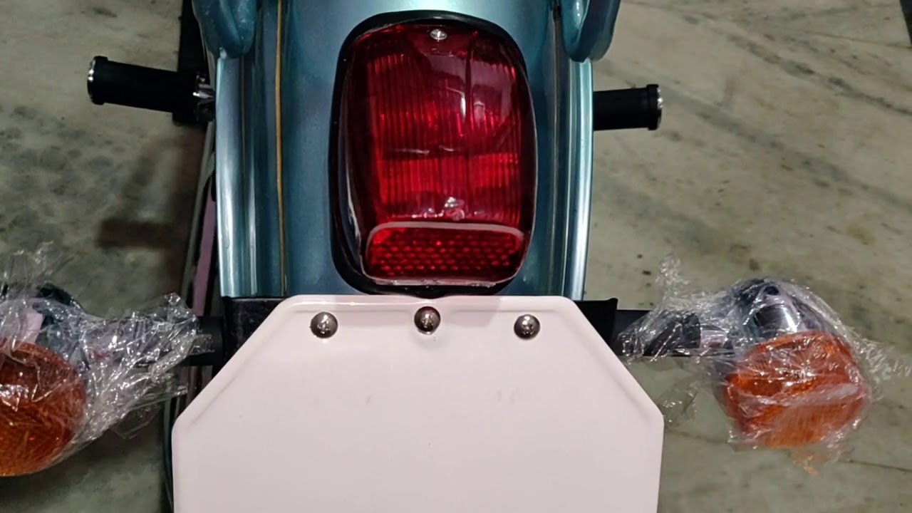 Jawa and Yezdi bikes Indicators ( side blinkers) Installation without any changes
