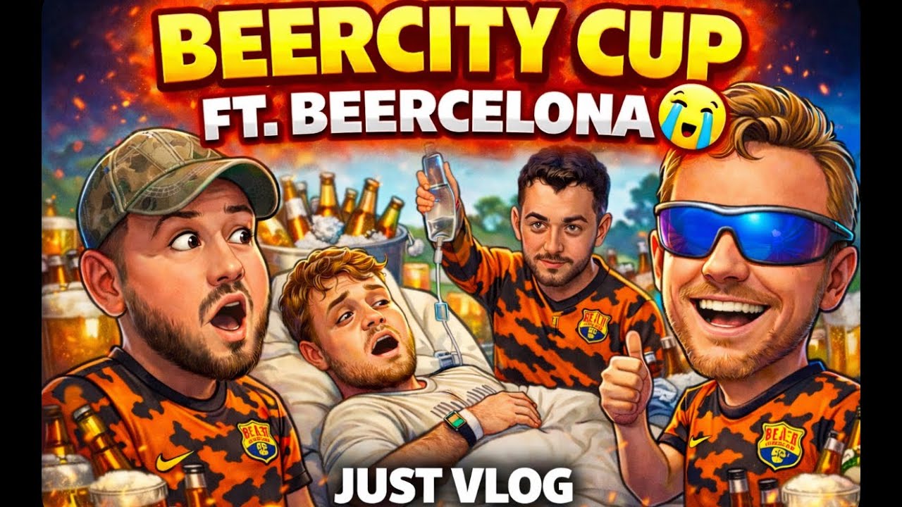Fun Times With the Boys 🍻 | BeerCity Cup Vlog (No Soccer Just Vibes)