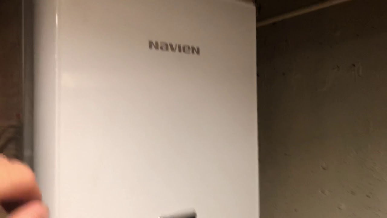 Navien Tankless Water Heater Error E110 Fix